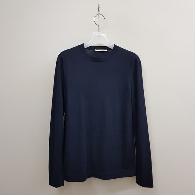 한섬 더캐시미어  캐시미어 100% 라운드 니트 F사이즈