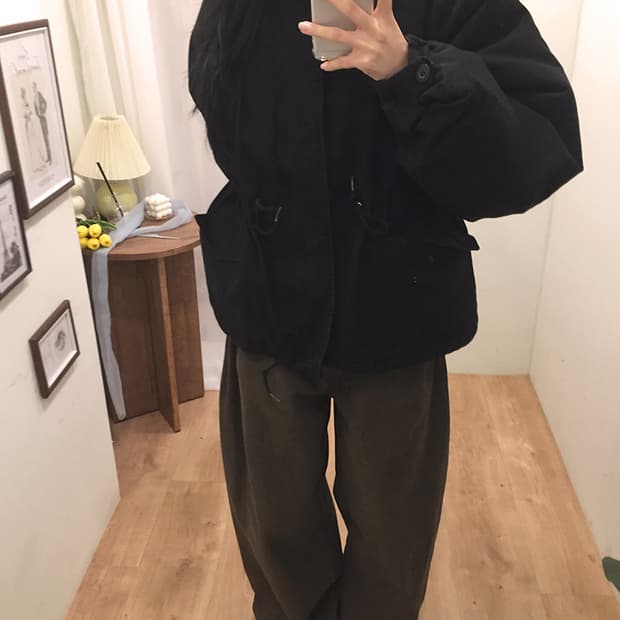 여성 라퍼지스토어 숏야상자켓 100