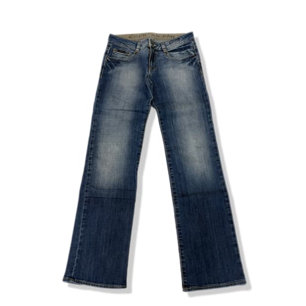 calvin klein y2k lowrise denim pants