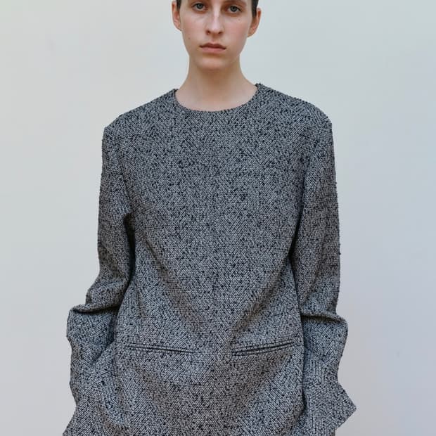 문달 lucette top 트위드 탑 구해요