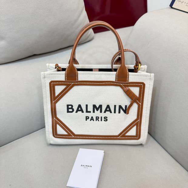 발망 캔버스 토트백