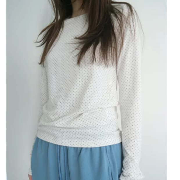 에프터먼데이 mini dot T-shirt
