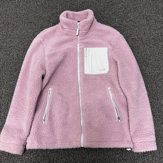 NEPA 네파 여성 뽀글이 털 후리스 자켓 핑크 95사이즈