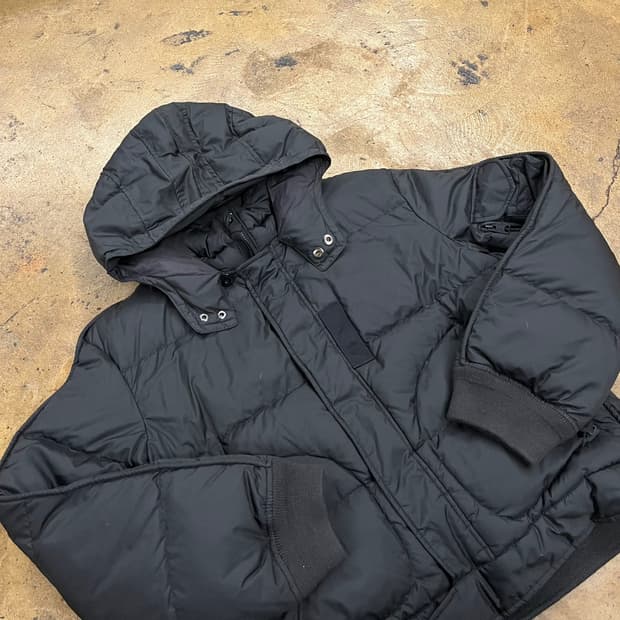 [정품/XL] 폴로 랄프로렌 블랙 후드 패딩 점퍼 b17