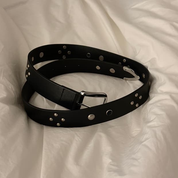 Openyy 오픈와이와이 벨트 YY STUD WESTERN BELT 