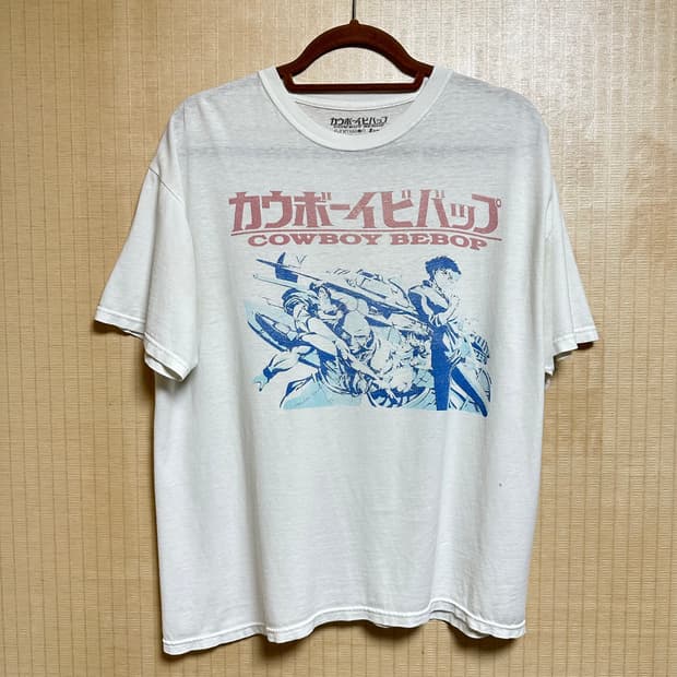 00s 빈티지 카우보이 비밥 반팔 티셔츠 L사이즈