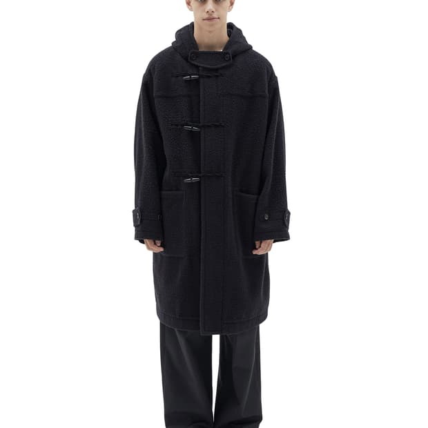 [3] 브라운야드 카센티노 울 더플코트 다크네이비