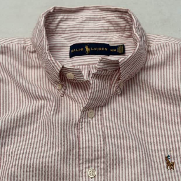 폴로 랄프로렌 체크셔츠 클래식핏 M(105정도 거의새상품)
