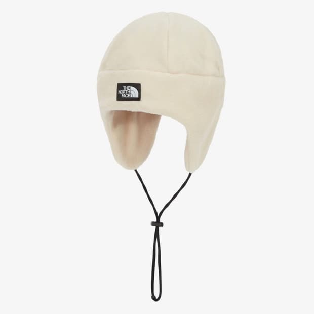 노스페이스 플리스 이어머프 비니 