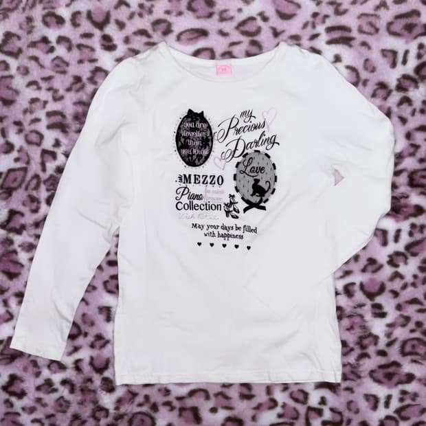 메조피아노 롱슬리브 화이트