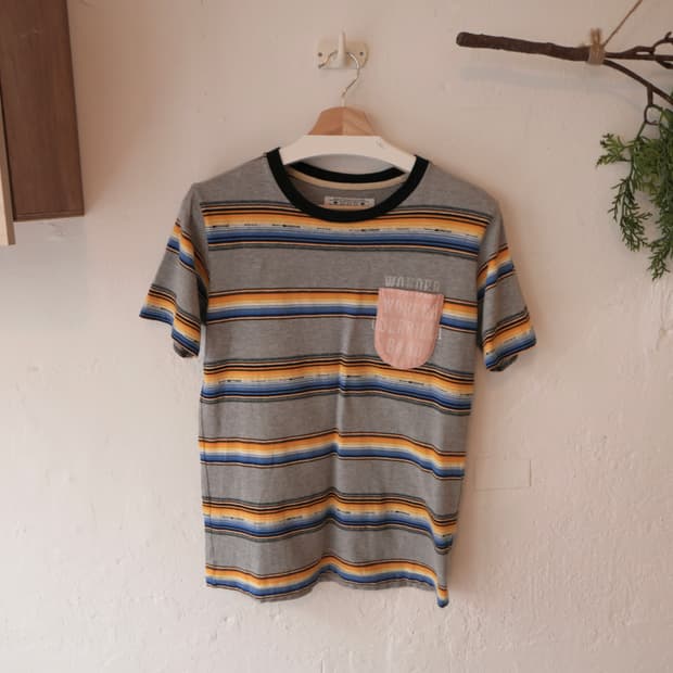 사스콰치패브릭스 스트라이프 반팔