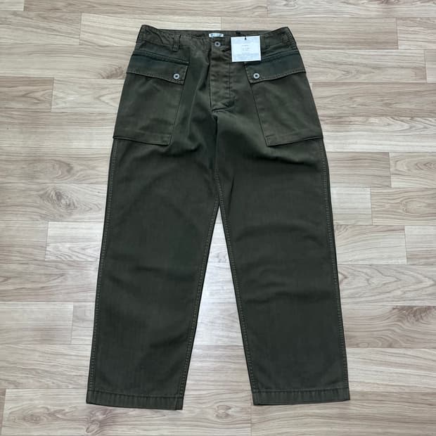 더 긱스 P-44 HBT trouser (Faded Olive) M사이즈