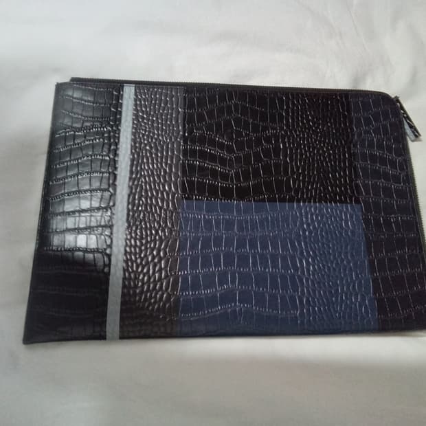 새제품,질 스튜어트 악어 클러치