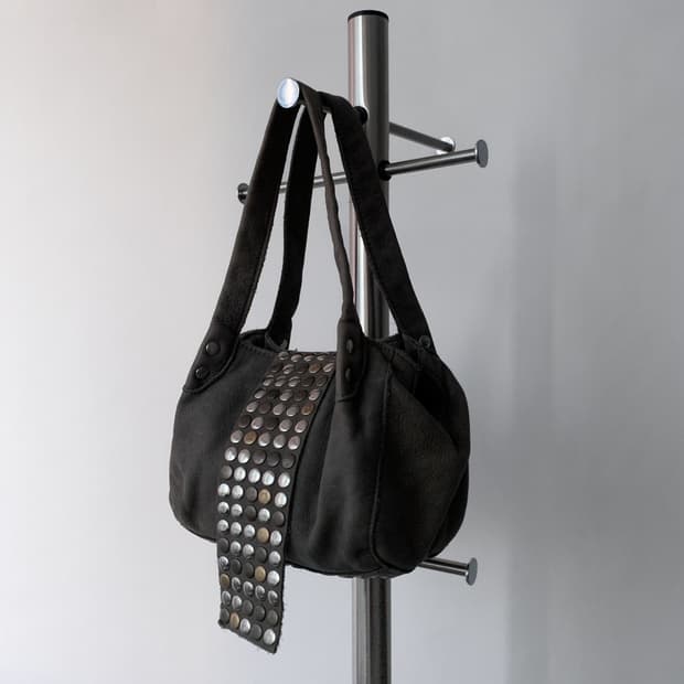 Stud Leather Mini Bag