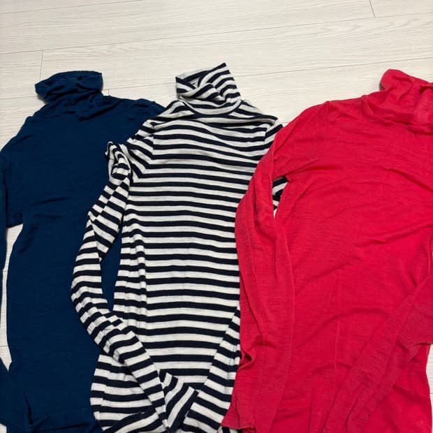 COS 코스 레이어드 울 터틀넥 3컬러 S사이즈