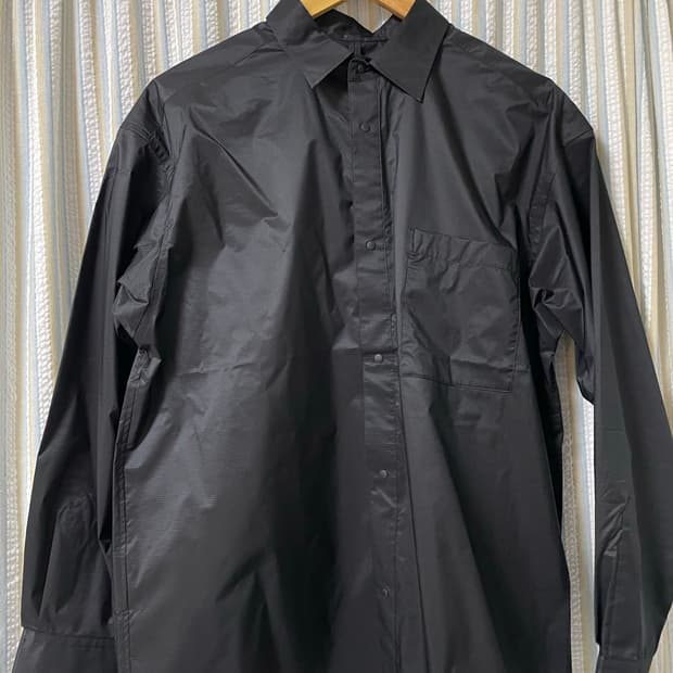 골드윈 퍼텍스 셔츠 블랙 Pertex Wind Shirts