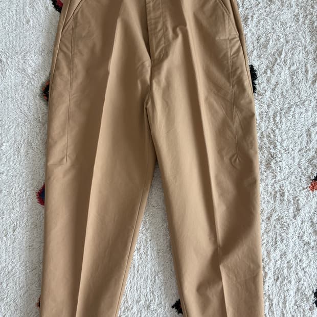 네임 NAME weather cloth tapered pants