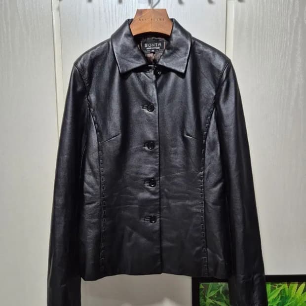 소니아 리키엘 양가죽 자켓