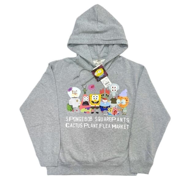 유니클로 스폰지밥 후드티