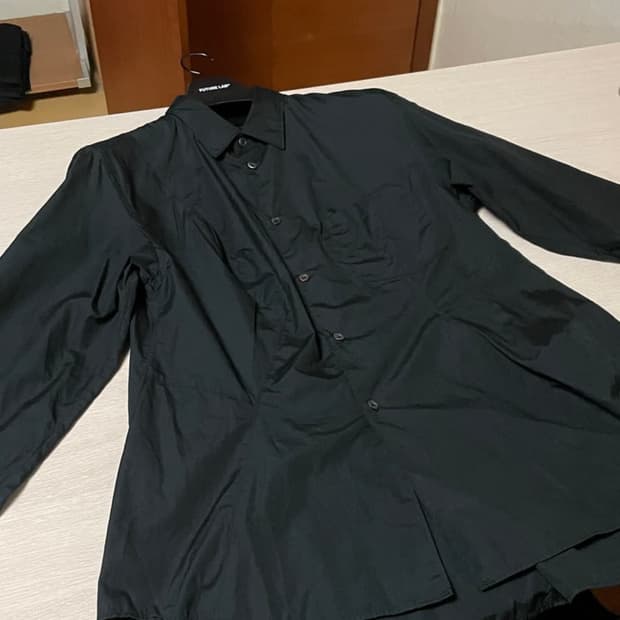 꼼데가르송 옴므 플러스 23aw 비대칭 다트 셔츠 m