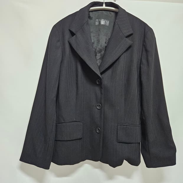 Japan Vintage 스트라이프 블레이저 자켓 L