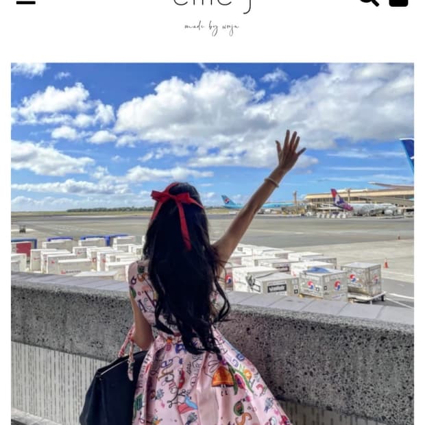 엘리제이 파리 원피스 새상품