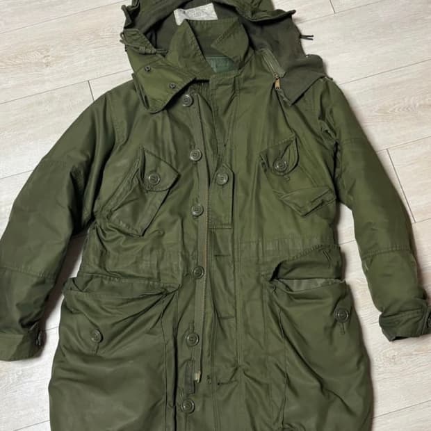 1970s 캐나다군 콜드웨더파카 iecs S/R 교환도 가능