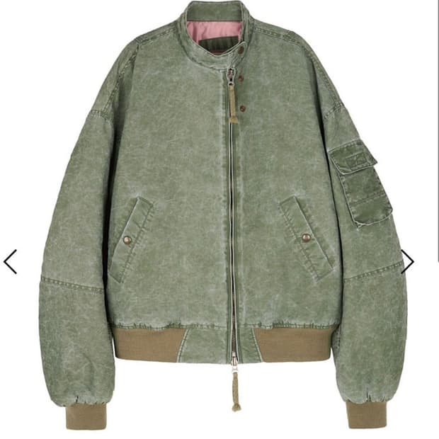 구매)Etce 워시드봄버 s사이즈