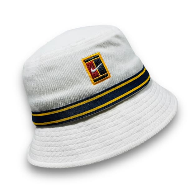 나이키 코트 헤리티지 화이트 테니스 버킷햇