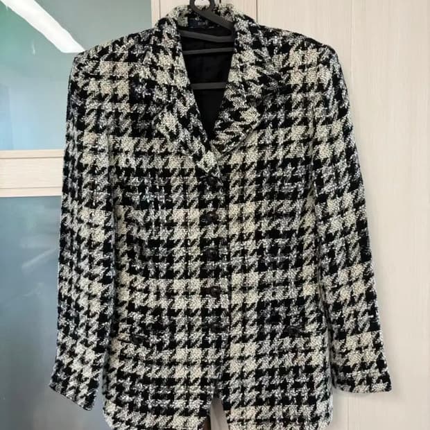 일본 빈티지 트위드자켓(44-66)