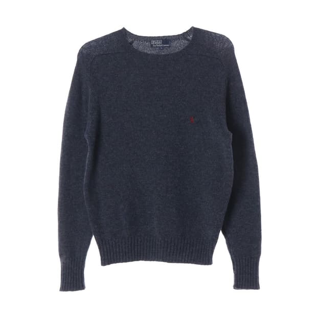 폴로 랄프로렌 빈티지 라운드넥 울 니트 L