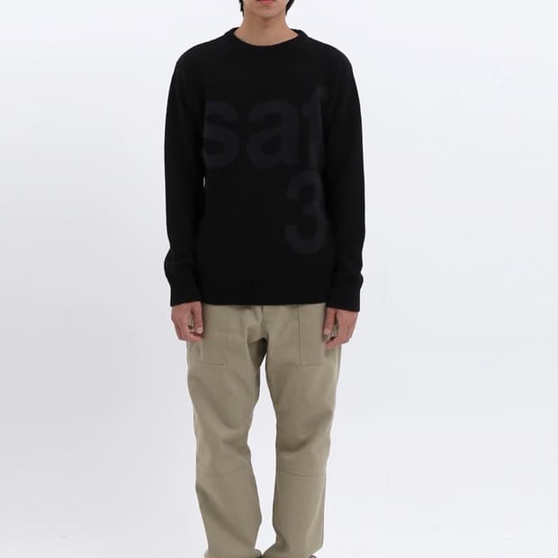 SAFARISPOT BASIC SAFARI KNIT BLACK
