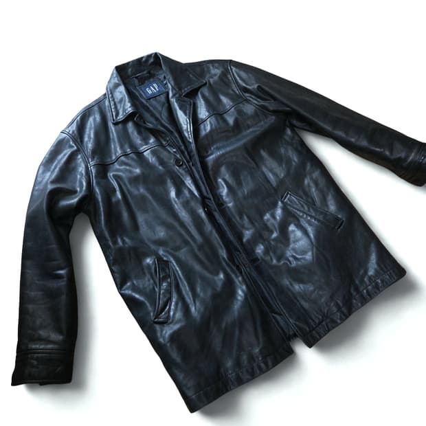 (M) 올드갭 India 레더 카코트 레더코트 갭 Old gap ~105