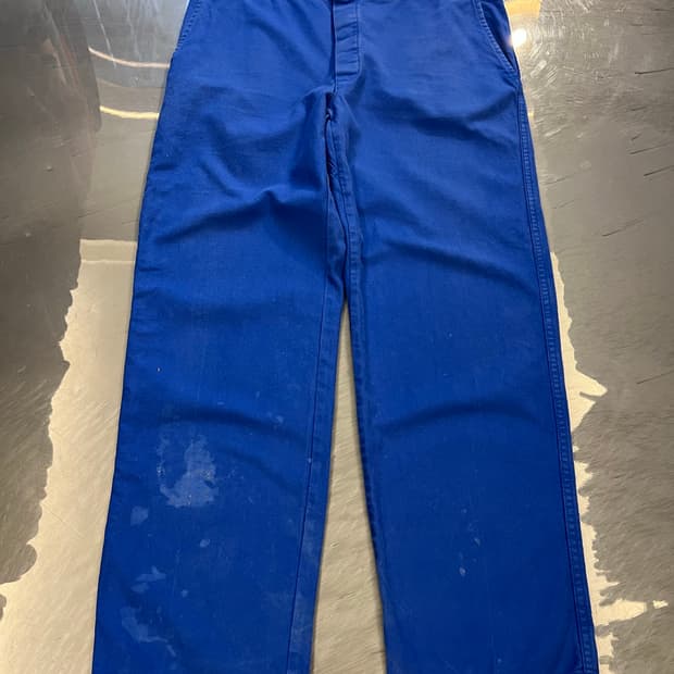 OLD VINTAGE ERGOS FRENCH BLUE 프렌치워크팬츠