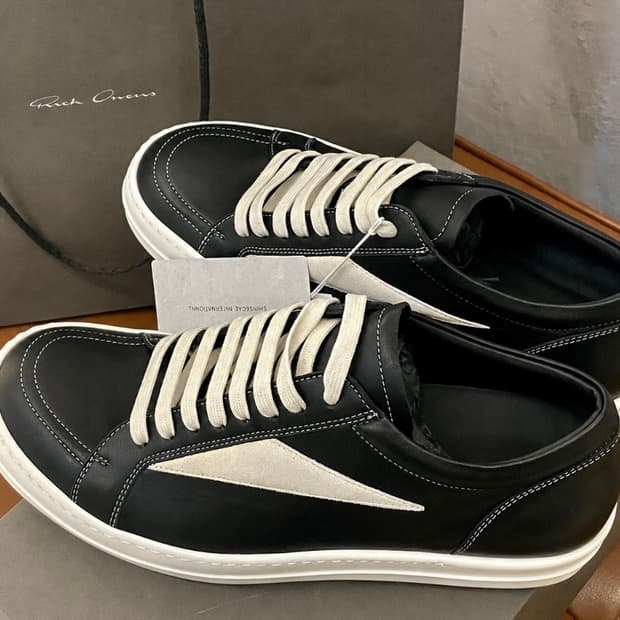 26ss 릭오웬스 빈티지 스니커즈 릭반스 새상품 42size
