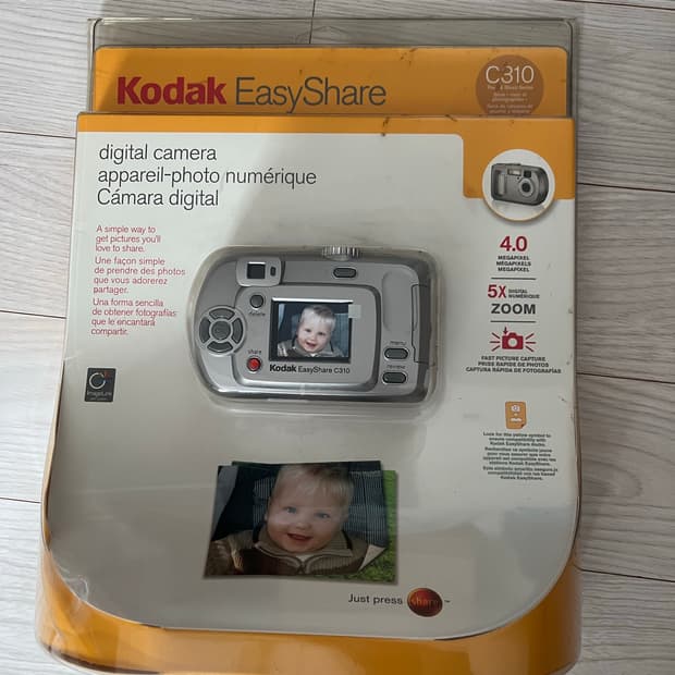 코닥 c310 미개봉 새상품 디카 카메라