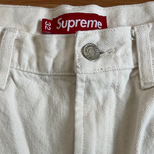 슈프림 배기진 내추럴 24ss 