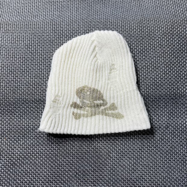 빈티지 스컬 비니 (old-8454)