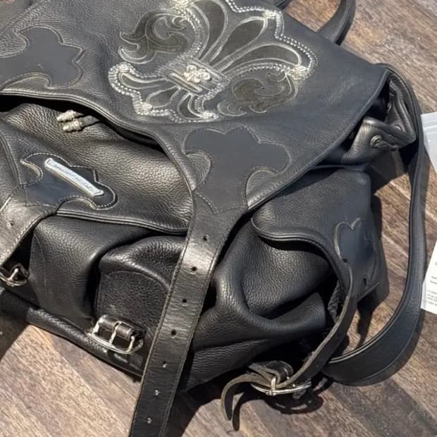 크롬하츠 BS플레어 레더백팩