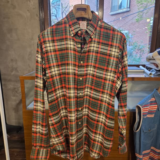 미국 메이드 브룩스 브라더스 버튼다운셔츠 