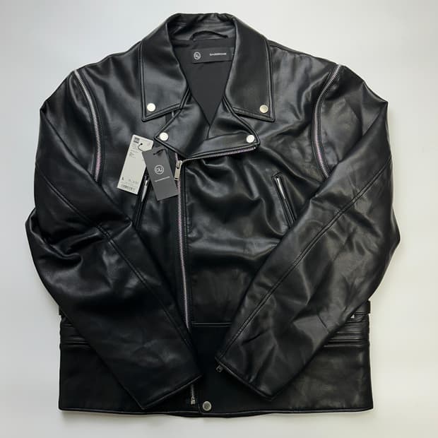 UNDERCOVER x GU 언더커버 지유 가죽 자켓 