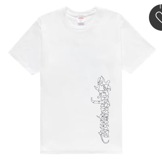 슈프림 사탄 반팔 티셔츠 M