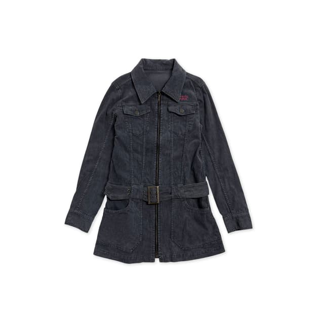 히스테릭 글래머 코듀로이 롱 자켓