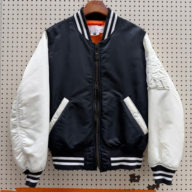 COMME Des GARCONS GANRYU 꼼데가르송간류 바시티 봄버