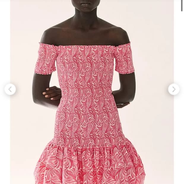 H&M 스모크 드레스