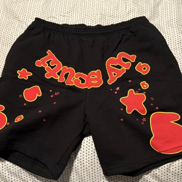 (M) 영떡 착용 스파이더 반바지