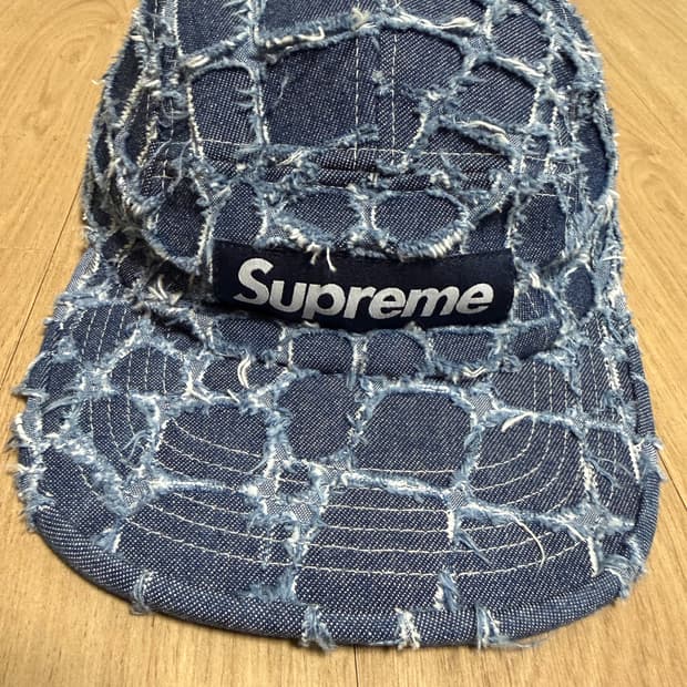 슈프림 데님 캠프캡