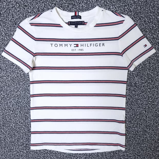 [무료배송][130]타미힐피거 키즈 스트라이프 반팔티