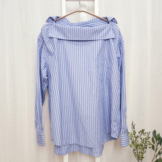 toga X H&M 오프숄더 코튼 탑