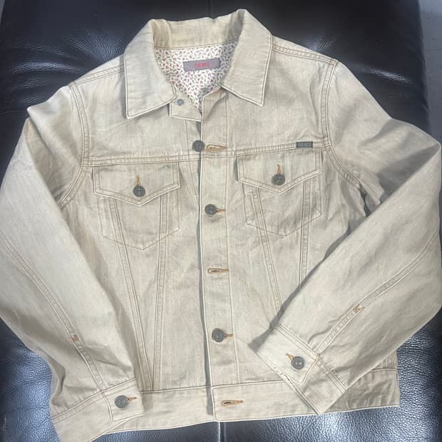 일본 핑크하우스 데님자켓